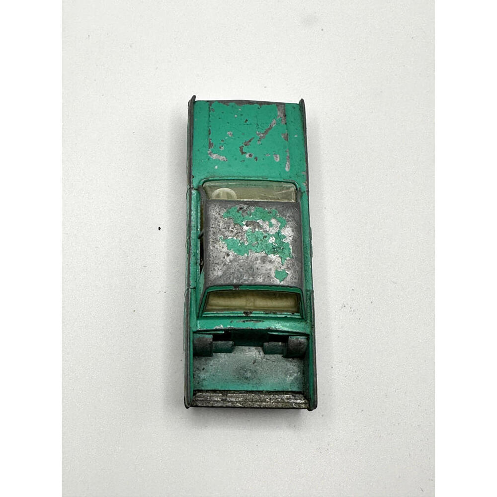 Vintage 1960 Matchbox Toy Car No. 31 Lincoln Continental Teal England Hot Wheels - Picture 5 of 6